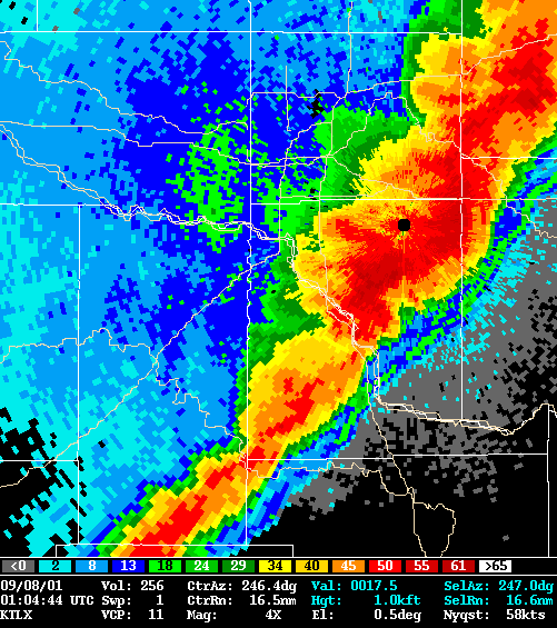 KTLX Radar Image