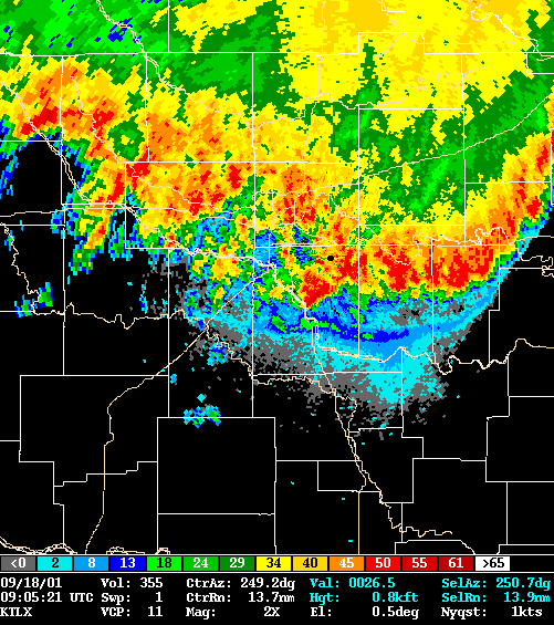 KTLX Radar Image