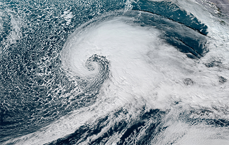 2300 UTC 3 January 2023 Visible Satellite Image, GOES-18
