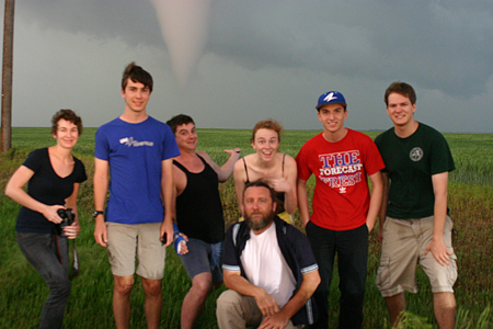 Larned, KS Tornado 3 and UNC Asheville students
