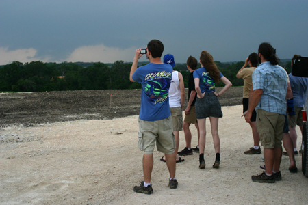 Watching a storm