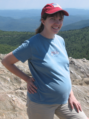 Elaine on Black Balsam Knob